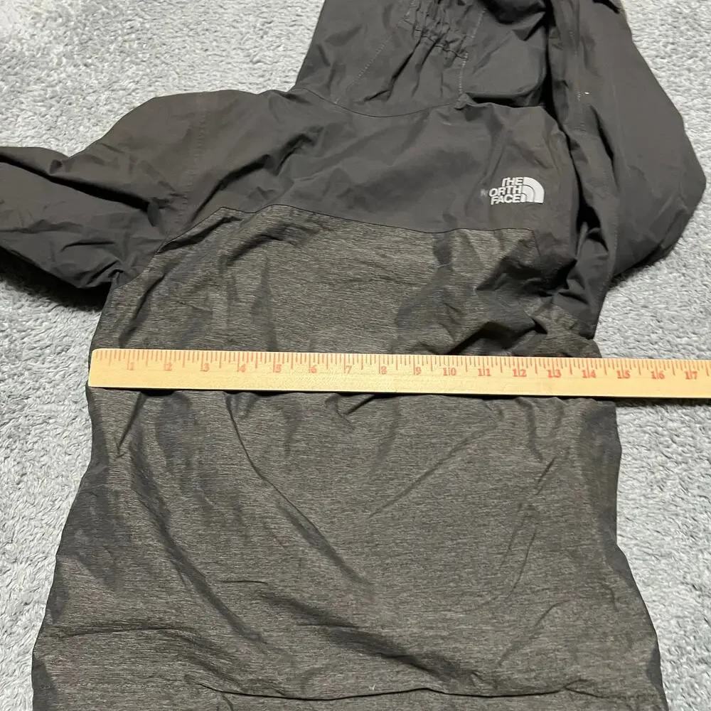 The North Face Coat Kids Youth XXS 5 Gray Hooded 3 in 1 *flaw